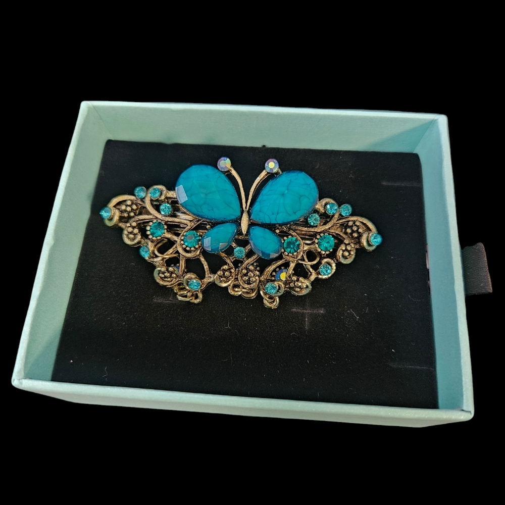 Butterfly Barrette - Picture 2 of 3